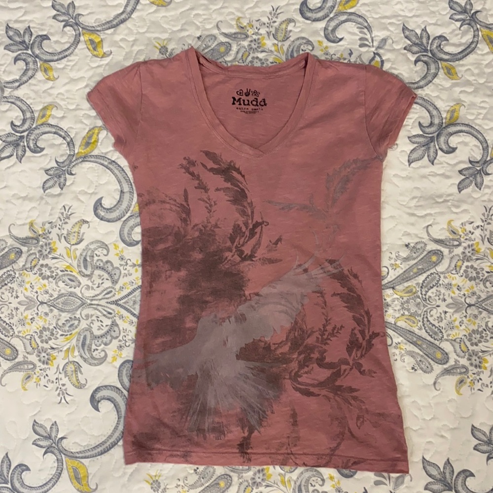 NWOT Mudd 100% Cotton Printed Tee